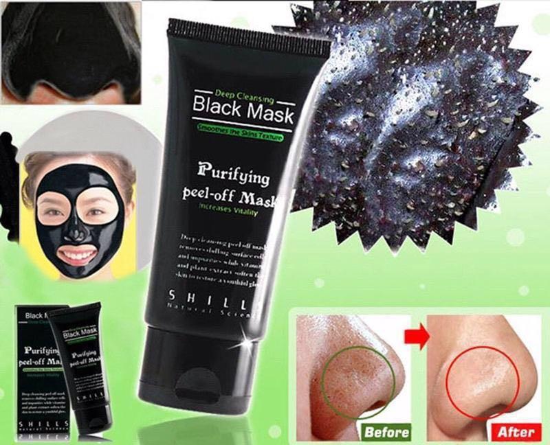 Masker Pencabut Komedo Black Mask Shills Kesehatan Kecantikan Kulit Sabun Tubuh Di Carousell