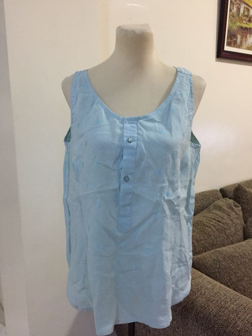 Maternity Blouse, Women's Fashion, Maternity wear on Carousell