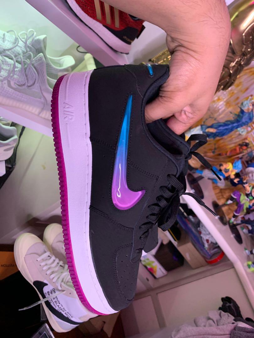 Nike air force 1 premium jelly jewel active fuchsia blue lagoon top
