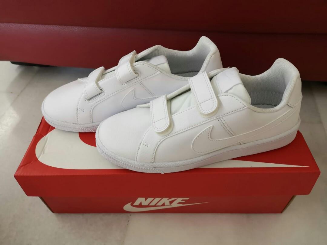 Authetic Nike Kids School Shoes (White 
