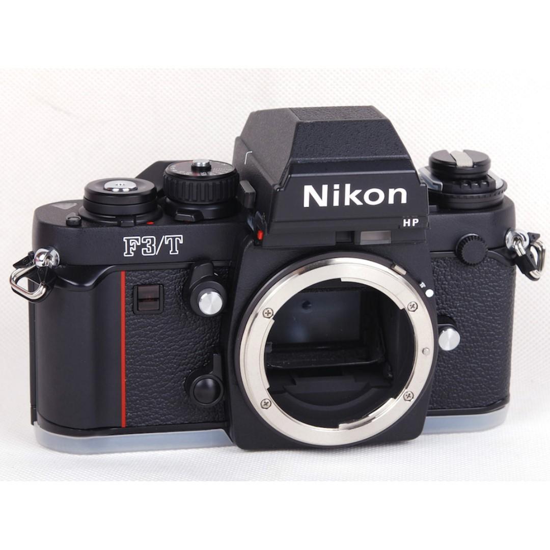 新同收藏品】NIKON F3/T HP Titan鈦合金黑色限量版#jp21518, 攝影器材