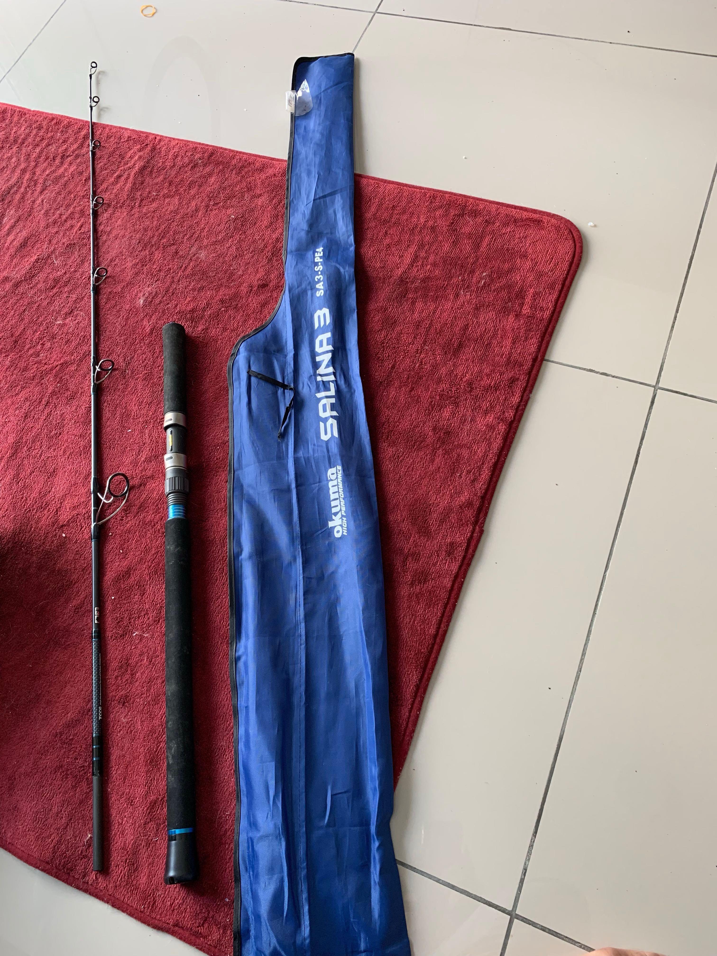 Okuma salina 3 rod clearance