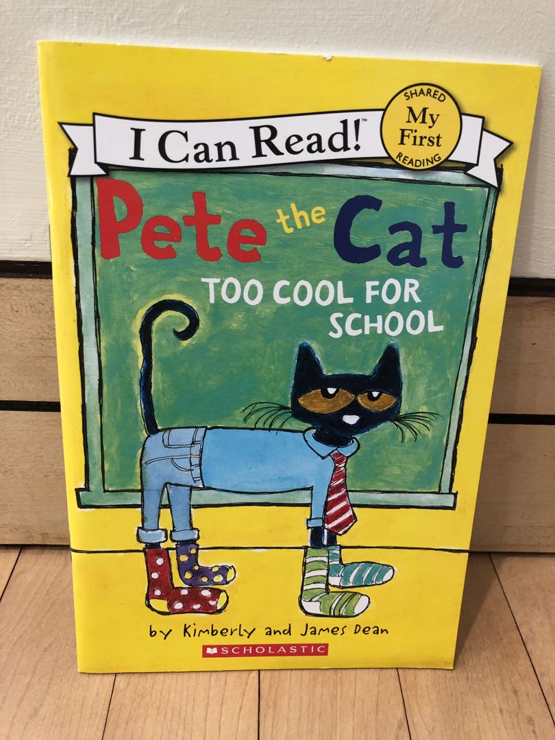 Pete The Cat Too Cool For School Friendship Social Skills