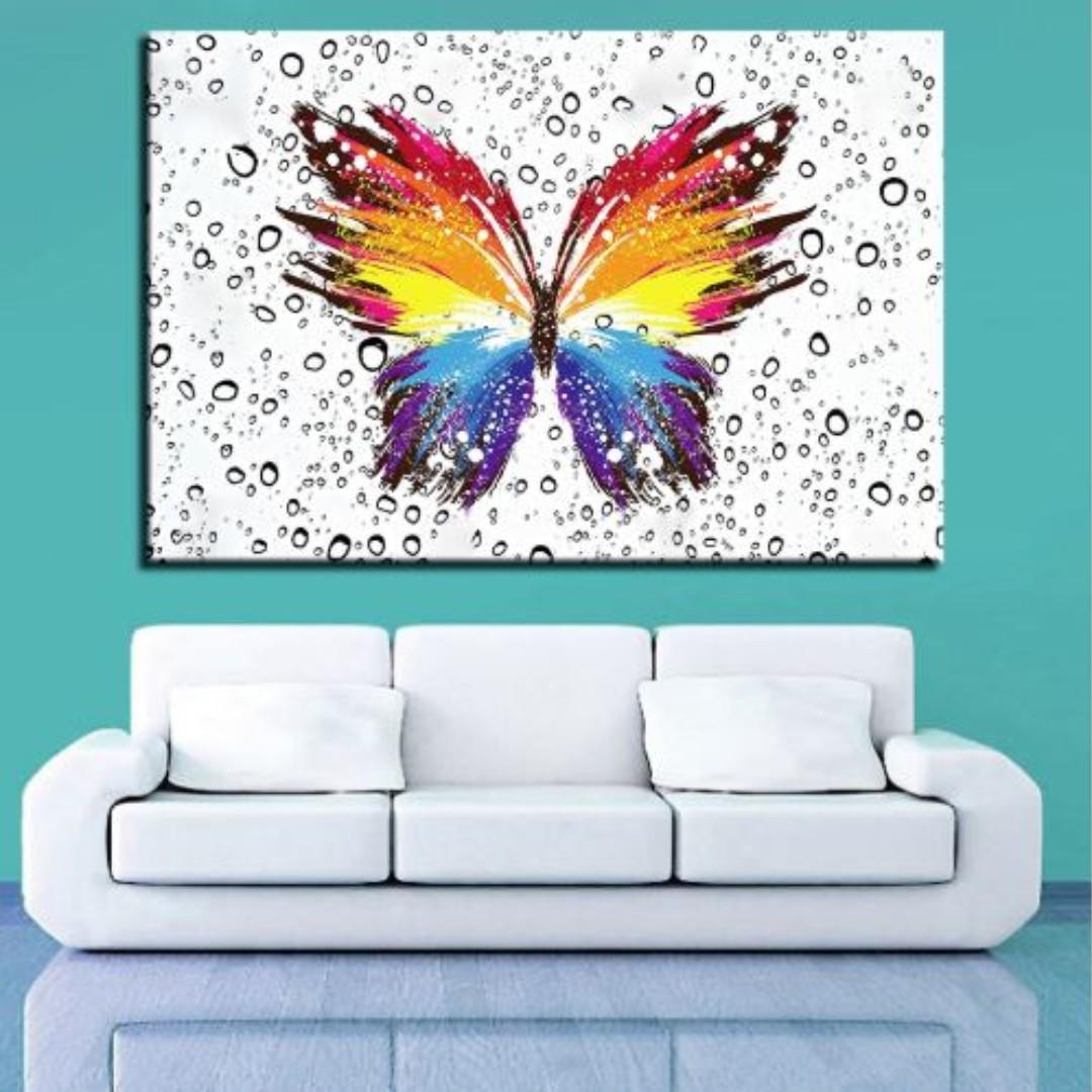 po) colorful abstract butterfly