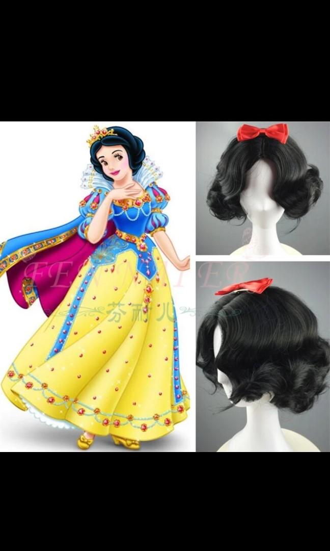 Princess Snow White Wig Hair 32cm Bulletin Board Preorders On