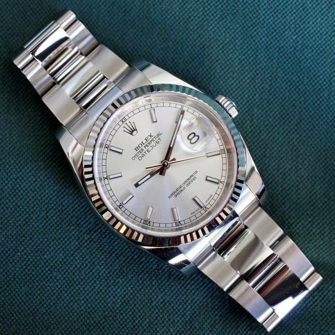 datejust 36 silver