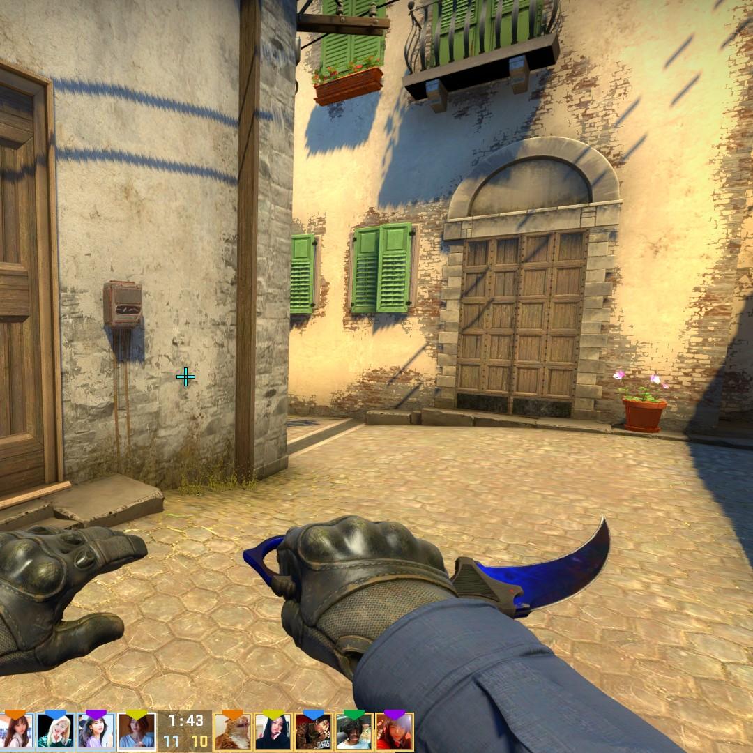 S Csgo Karambit Doppler Phase 4 Fn Toys Games Video Gaming In Game Products On Carousell