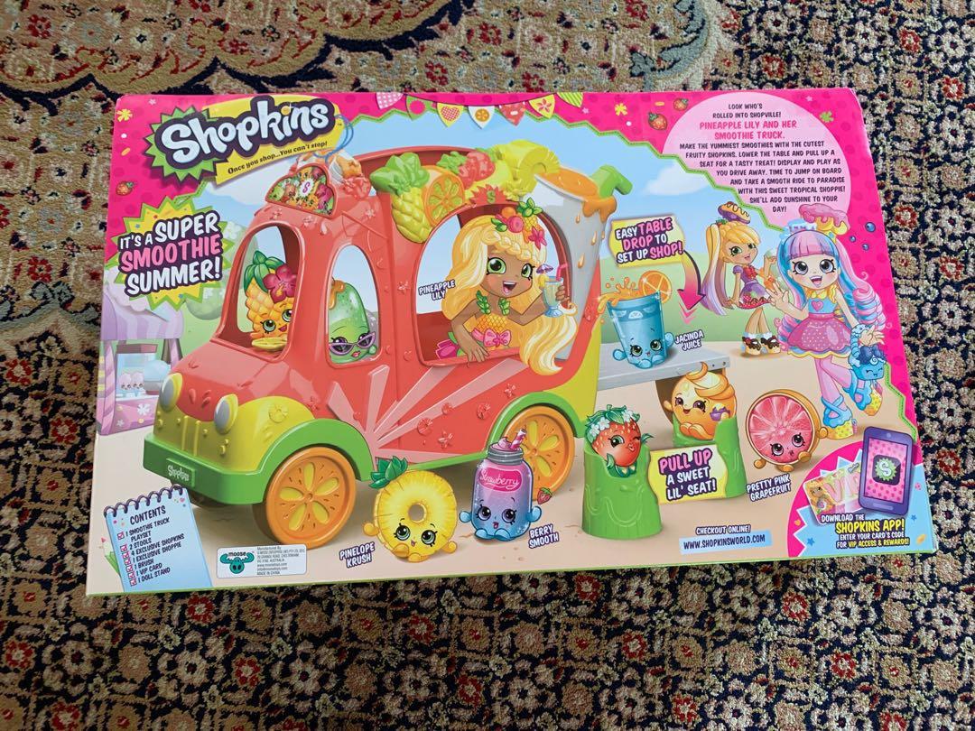 Shopkins smoothie truck combo clearance