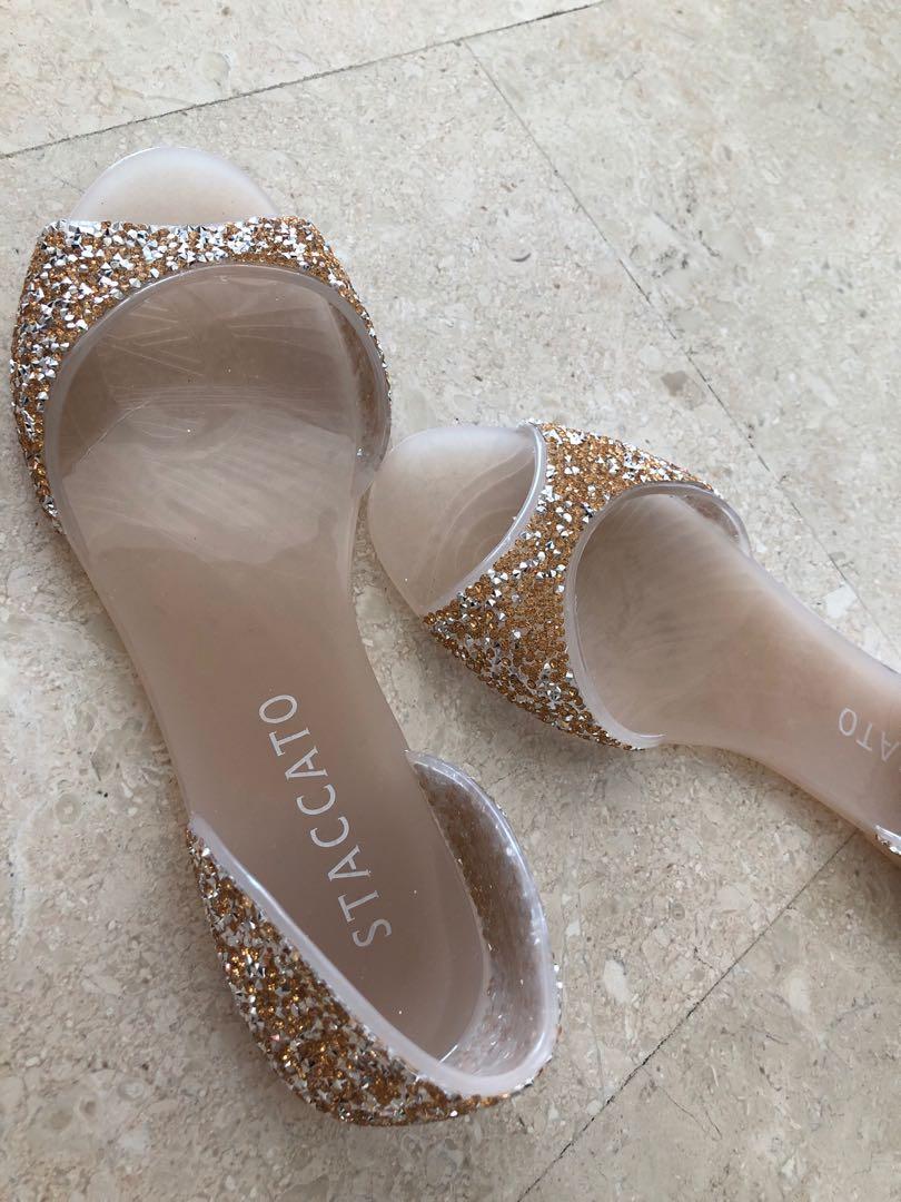 Rose gold on sale jelly shoes
