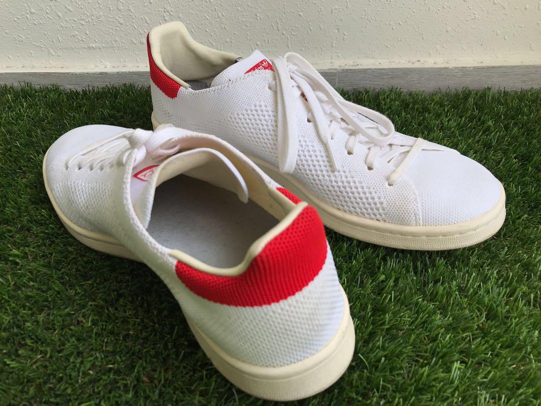 Stan smith 2025 knit red