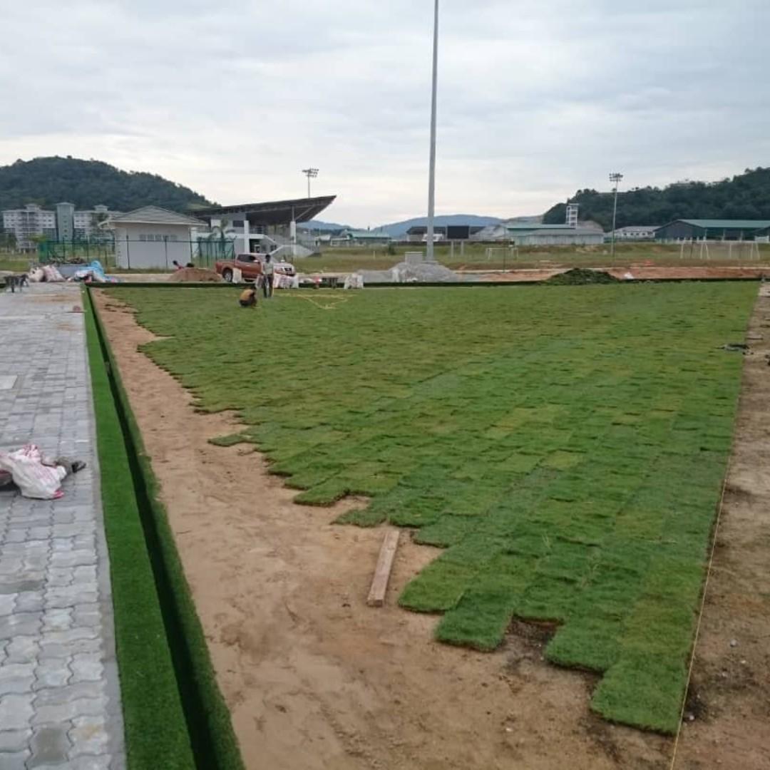 Tanam Rumput Turfing Work Home Furniture Gardening On Carousell