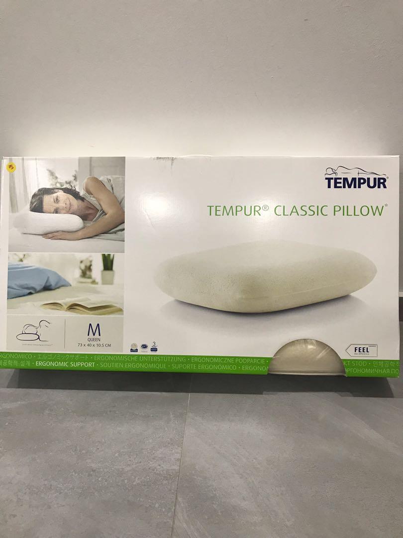 tempur classic pillow