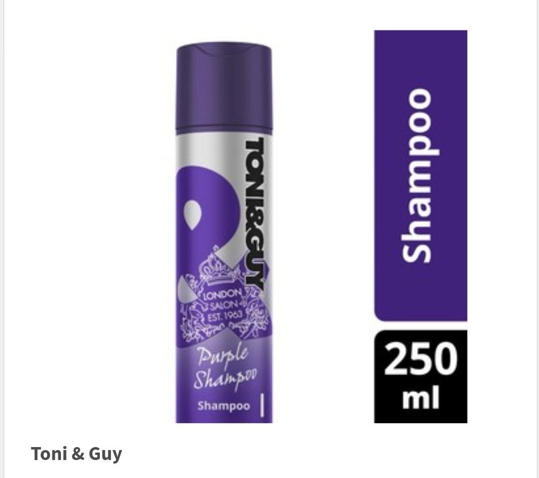 Toni Guy Purple Shampoo 250ml Health Beauty Hair Care On Carousell