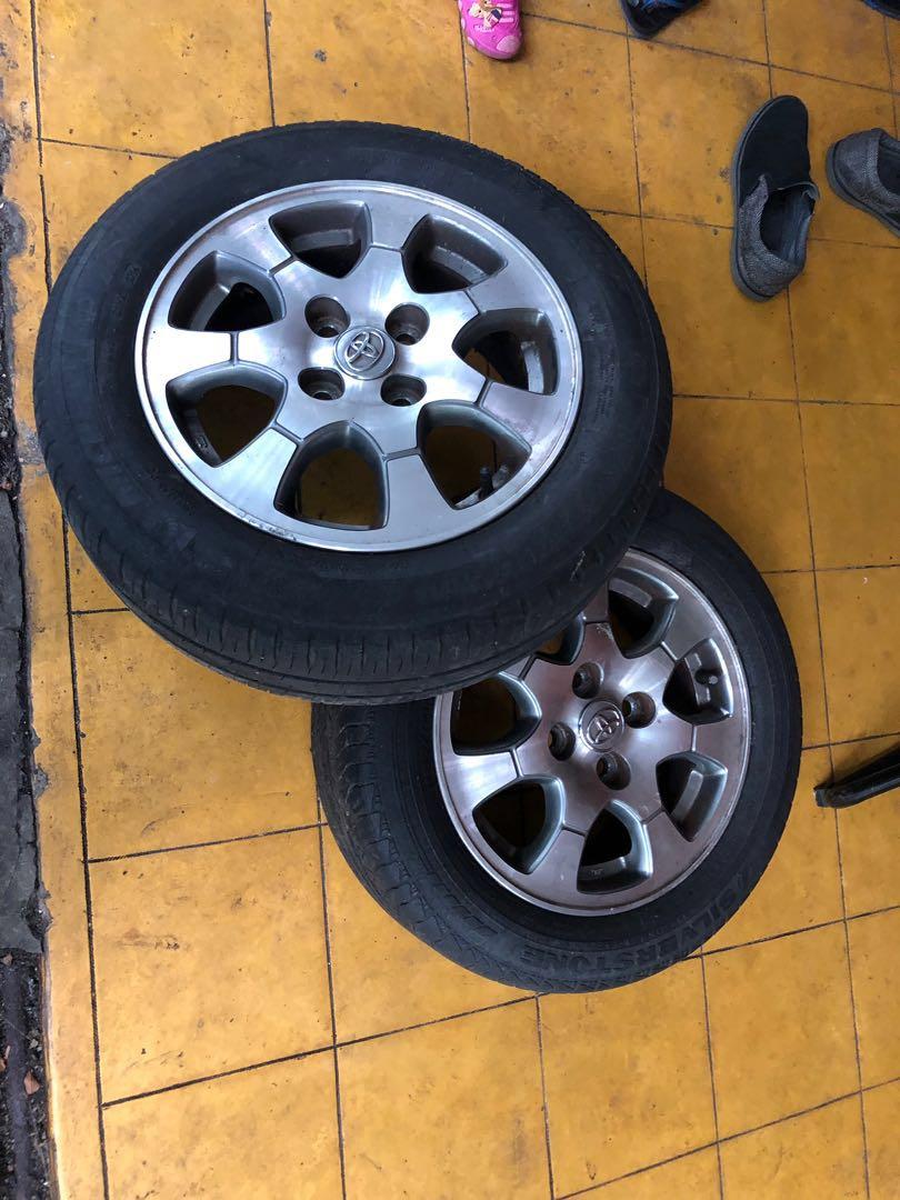 TOYOTA VIOS ORIGINAL RIM 14, Auto Accessories on Carousell