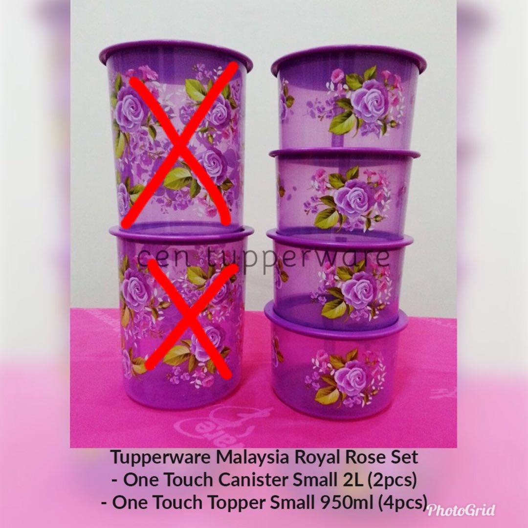 TUPPERWARE Limited edition Hello Kitty One Touch Collection 4in1 Set