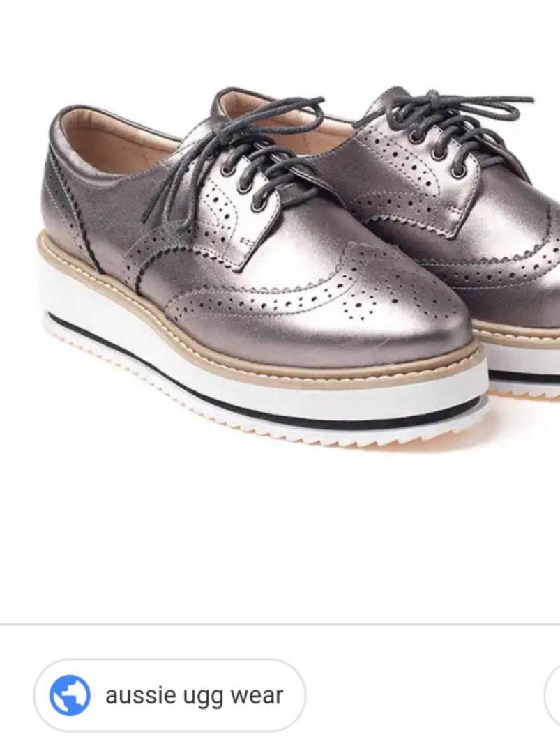 platform oxford sneakers