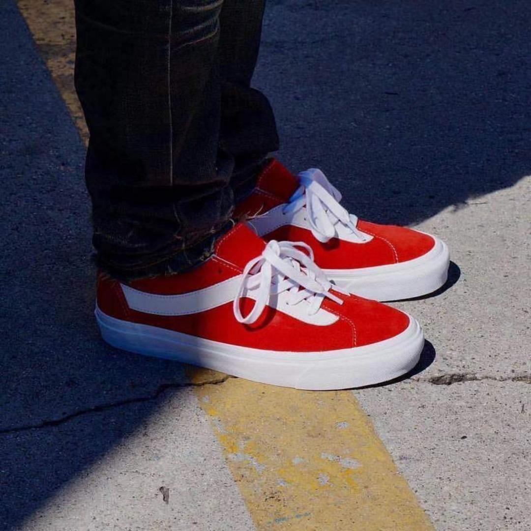 vans bold ni red