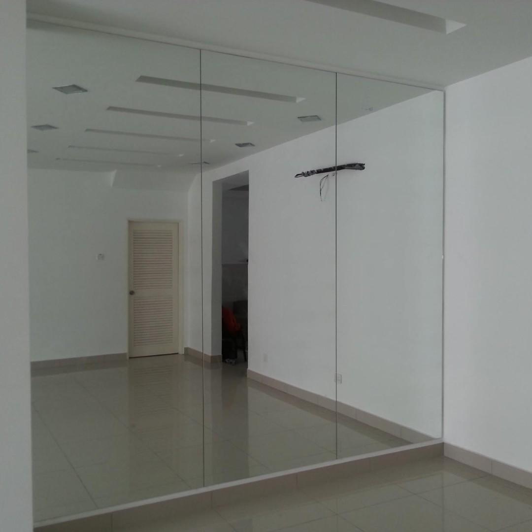 WALL CUSTOM SIZE MIRROR INSTALLATION SERVICE, Services, Home Services
