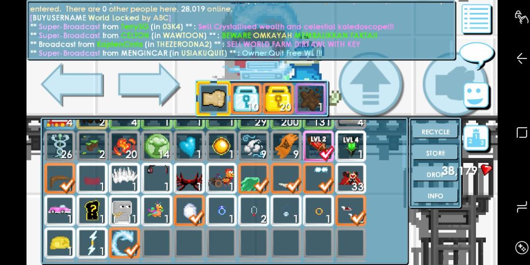 Wts Growtopia Dls Toys Games Video Gaming In Game Products On Carousell - teaching a roblox gamer how to play growtopia billon