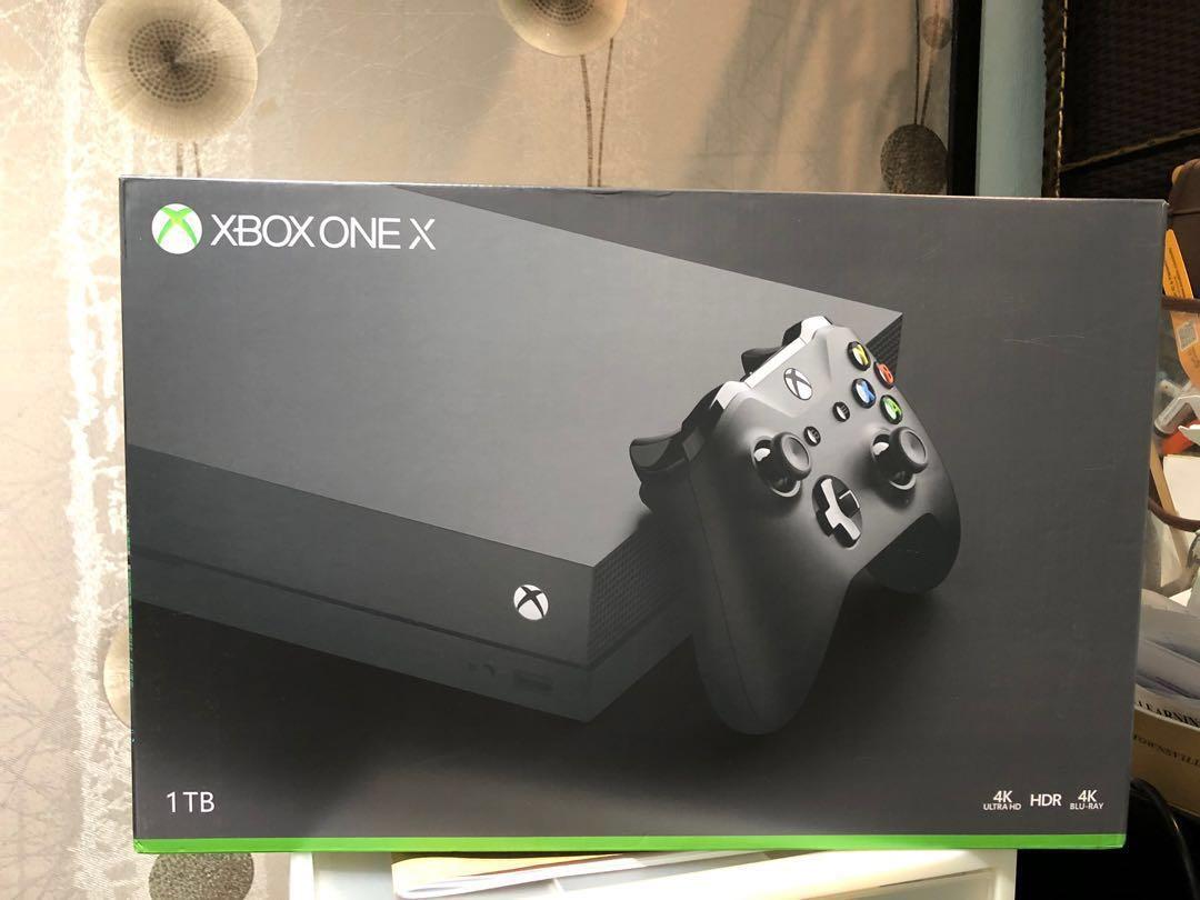Xbox One X 1tb Cheap Toys Games Video Gaming Consoles On Carousell