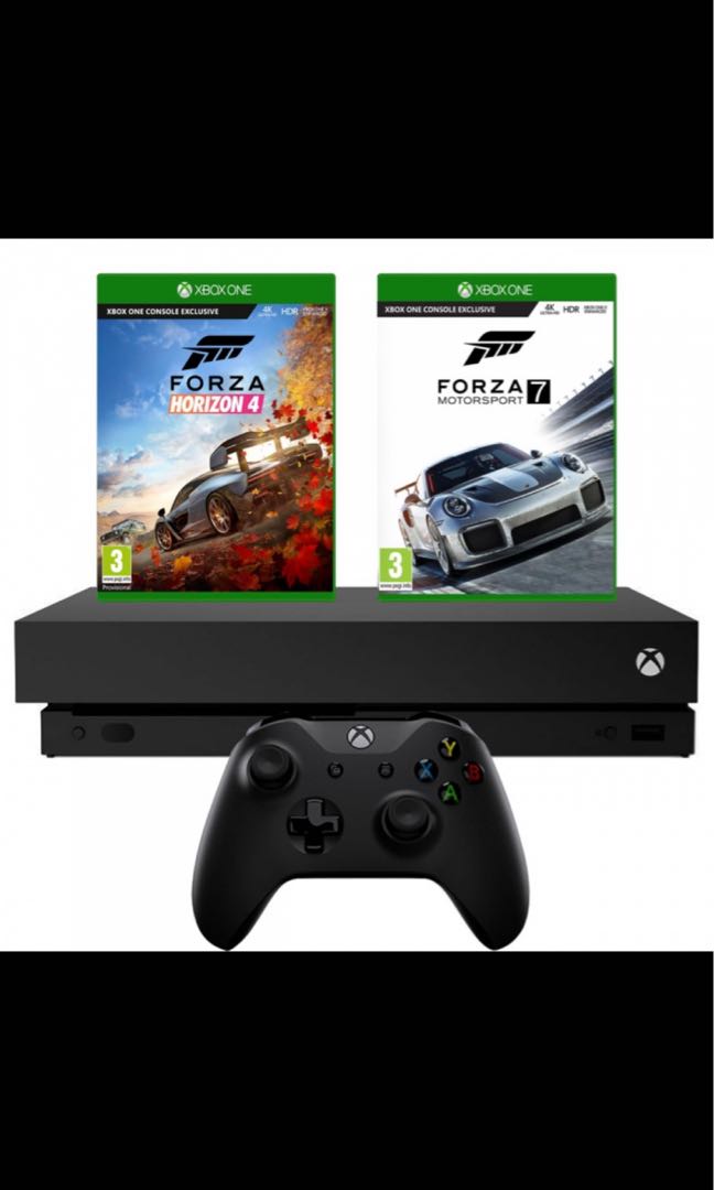 Xbox One X 1TB Forza Horizon 4 同捆裝, 電子遊戲, 電子遊戲機, Xbox