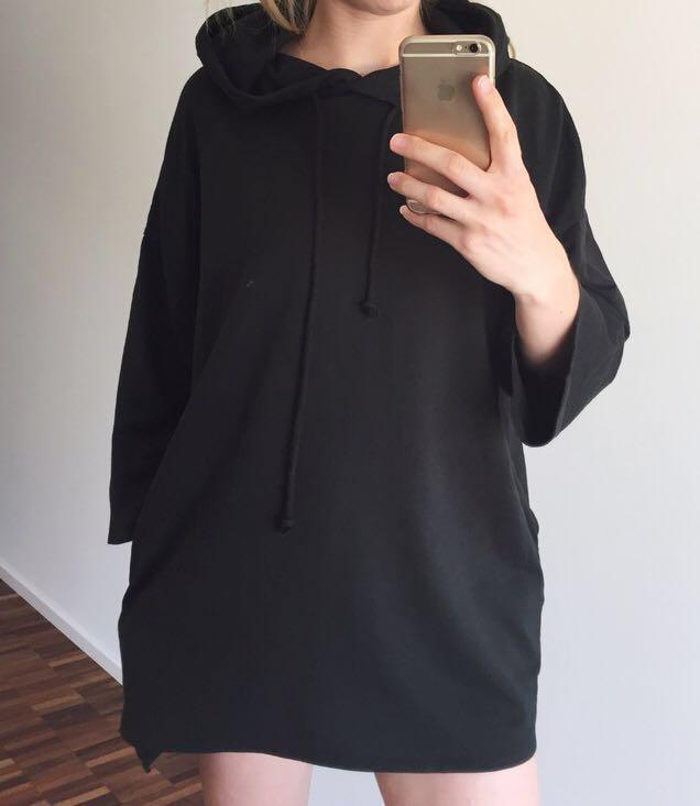 zara oversized hoodie