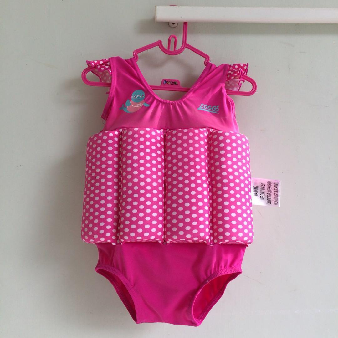 Zoggs Float Suit Swimwear Baju Renang Anak Pelampung Anak Bayi Anak Baju Bayi Di Carousell
