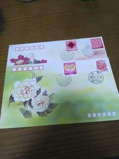 1992 & 1993 中國猴年+雞年郵票