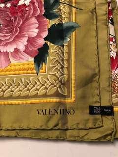 Authentic Valentino silk scarf ~ medium size