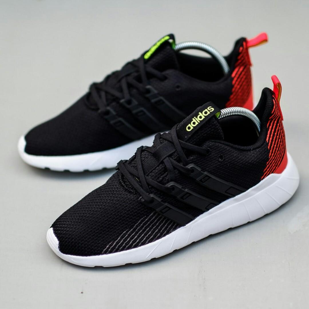 adidas cloudfoam orange black