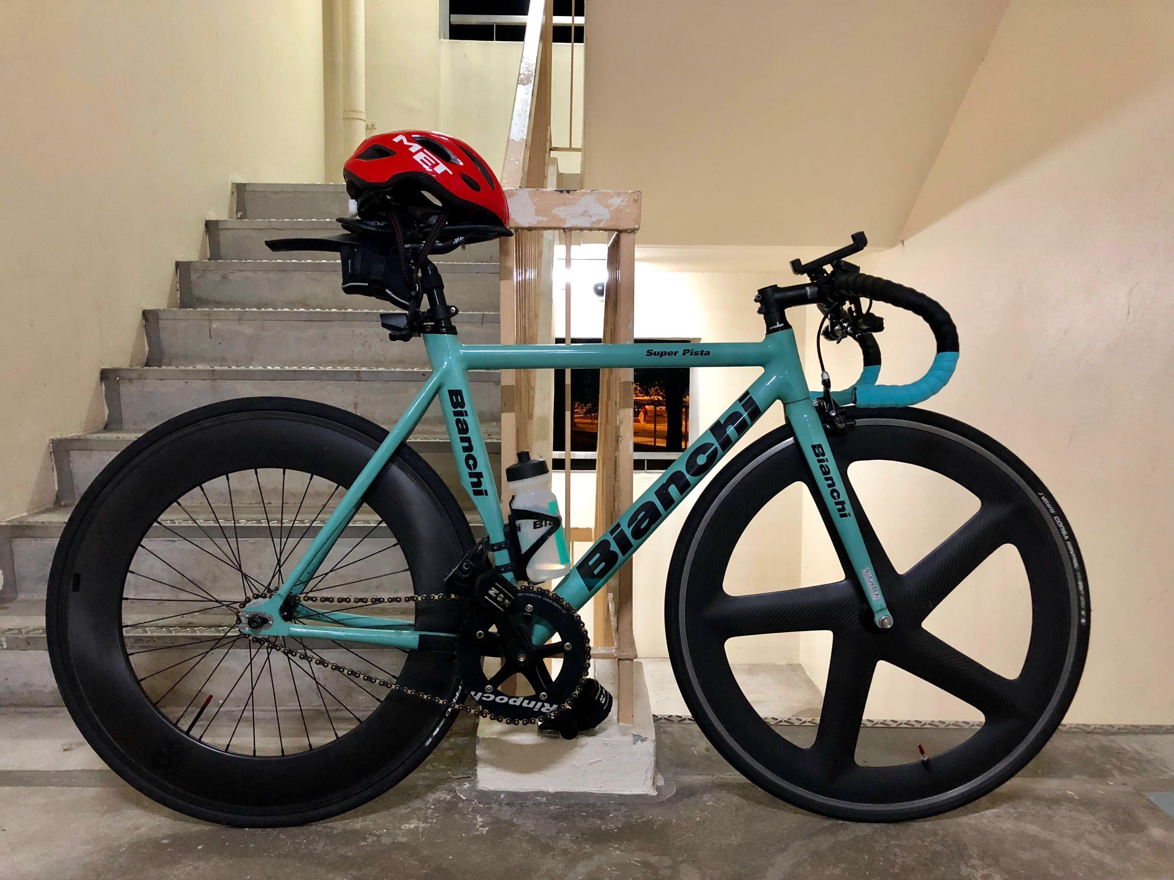 Bianchi super pista outlet red
