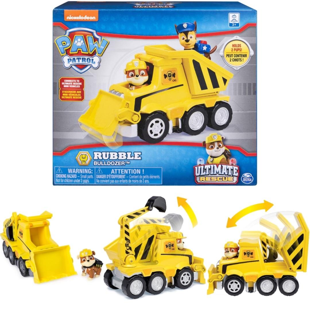 paw patrol ultimate rescue bulldozer