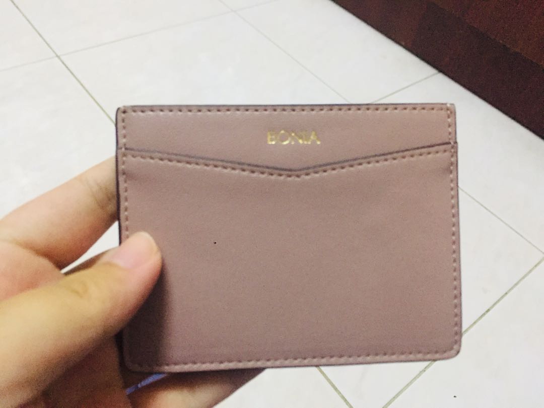 bonia card holder