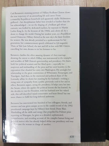 Buku A Woman In Charge The Life Of Hillary Rodham Clinton Books