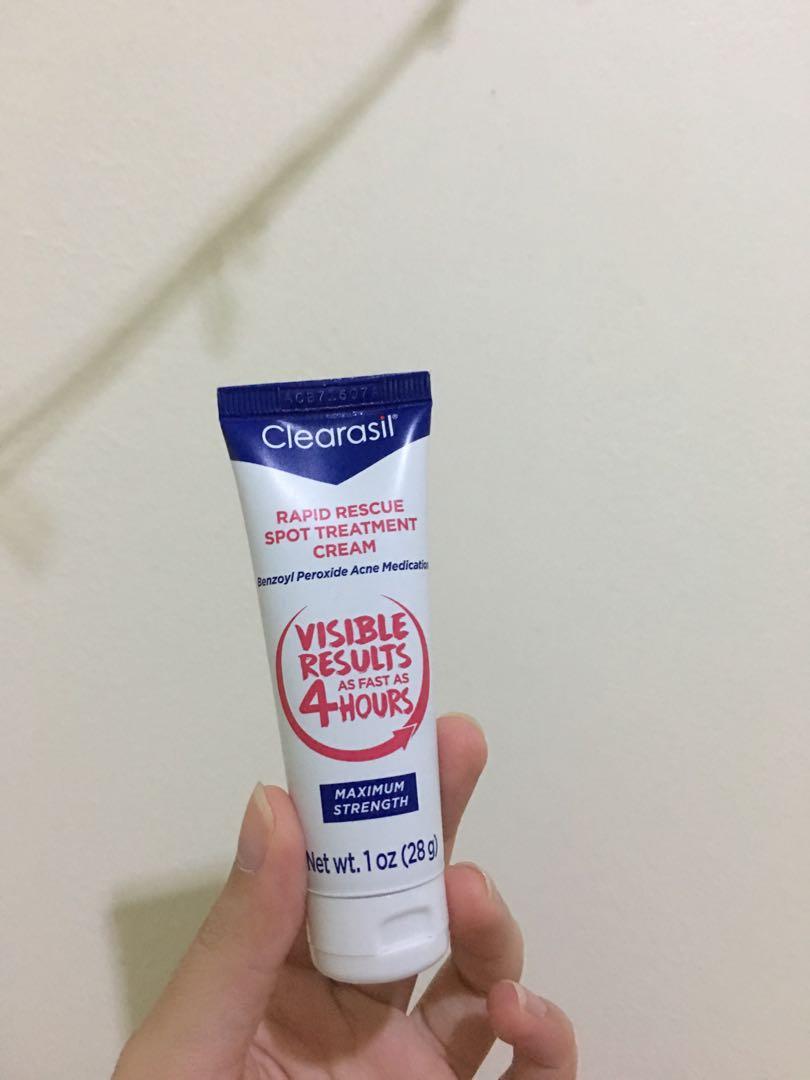 rapid rescue spot treatment cream
