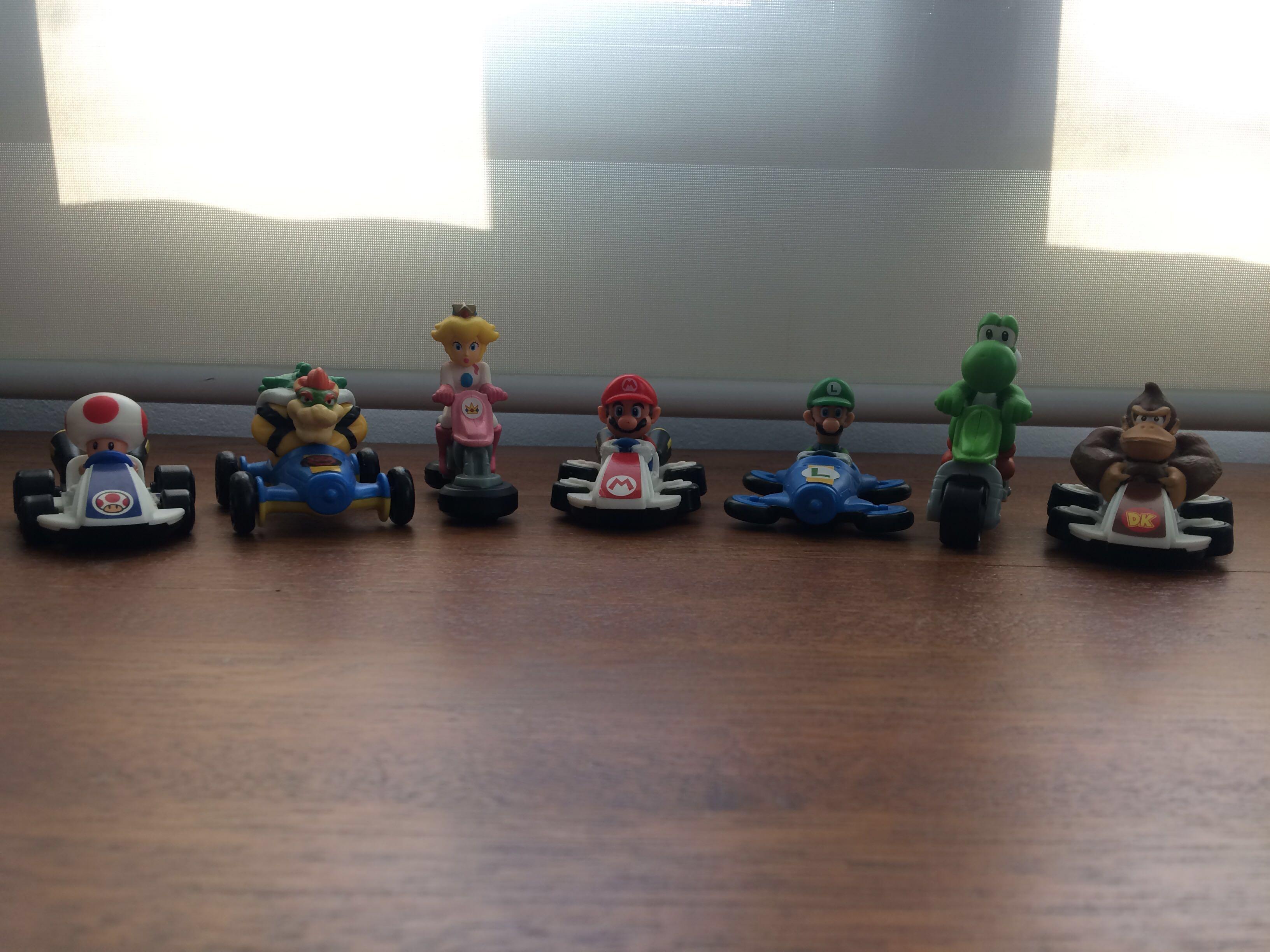 Complete McDonald's Mario Kart toy set, Hobbies & Toys, Toys & Games on