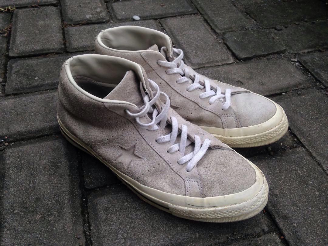 Converse one star top '74 mid vintage suede