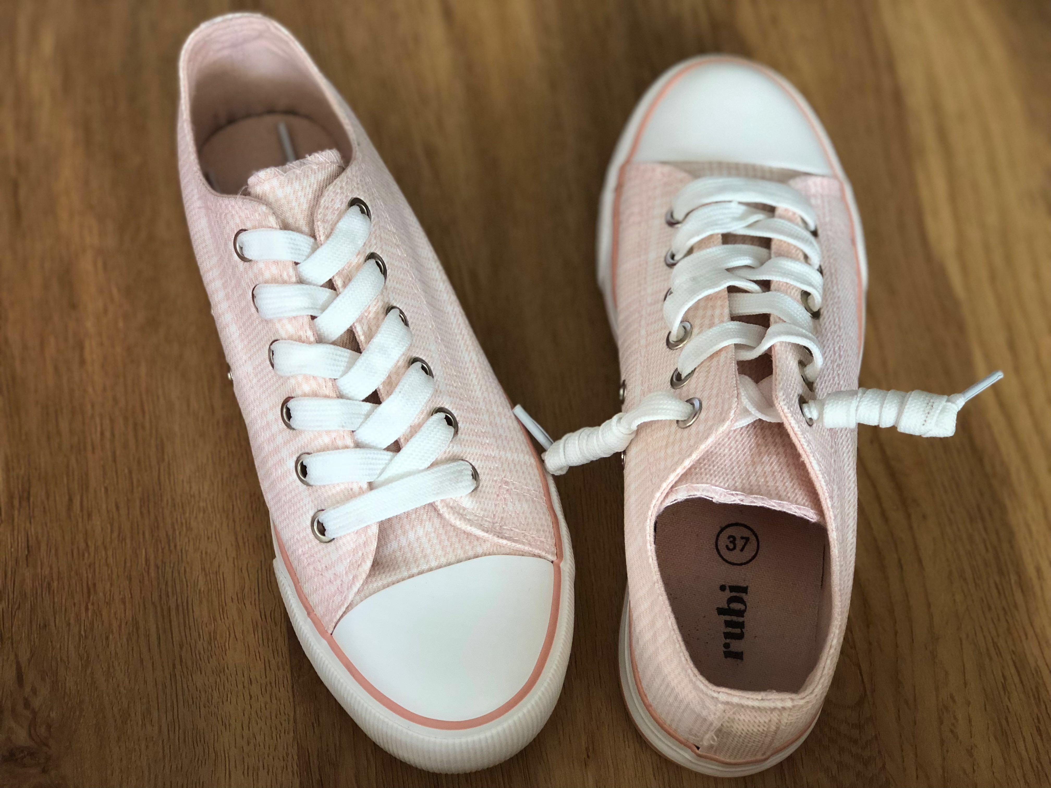 Cotton On Rubi Sneaker / pink checkered 