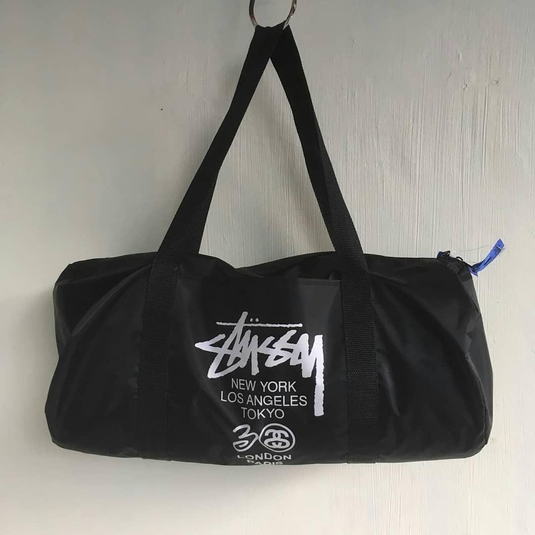 stussy duffle bag 30th anniversary