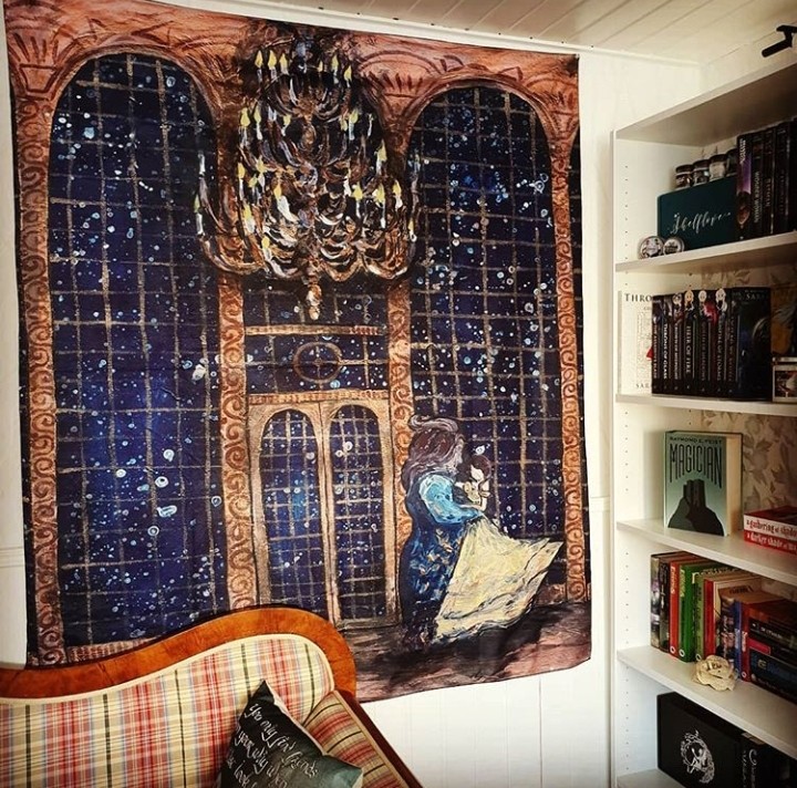 Fairyloot Beauty And The Beast Tapestry Hobbies Toys Books Magazines Fiction Non Fiction On Carousell