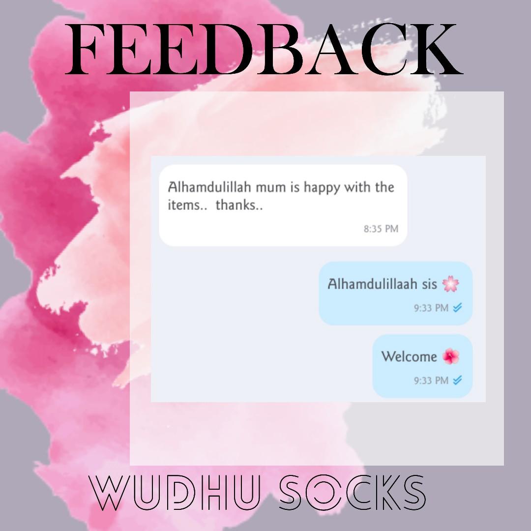 Feedback #2 (Category: Traditional & Ethnic wear) located in Singapore. Submitted by ummsaara (Listing ID 219476384, Image 2). Description: بسم اللّٰه الرحمن الرحيم Feedback @ashsholihaat.