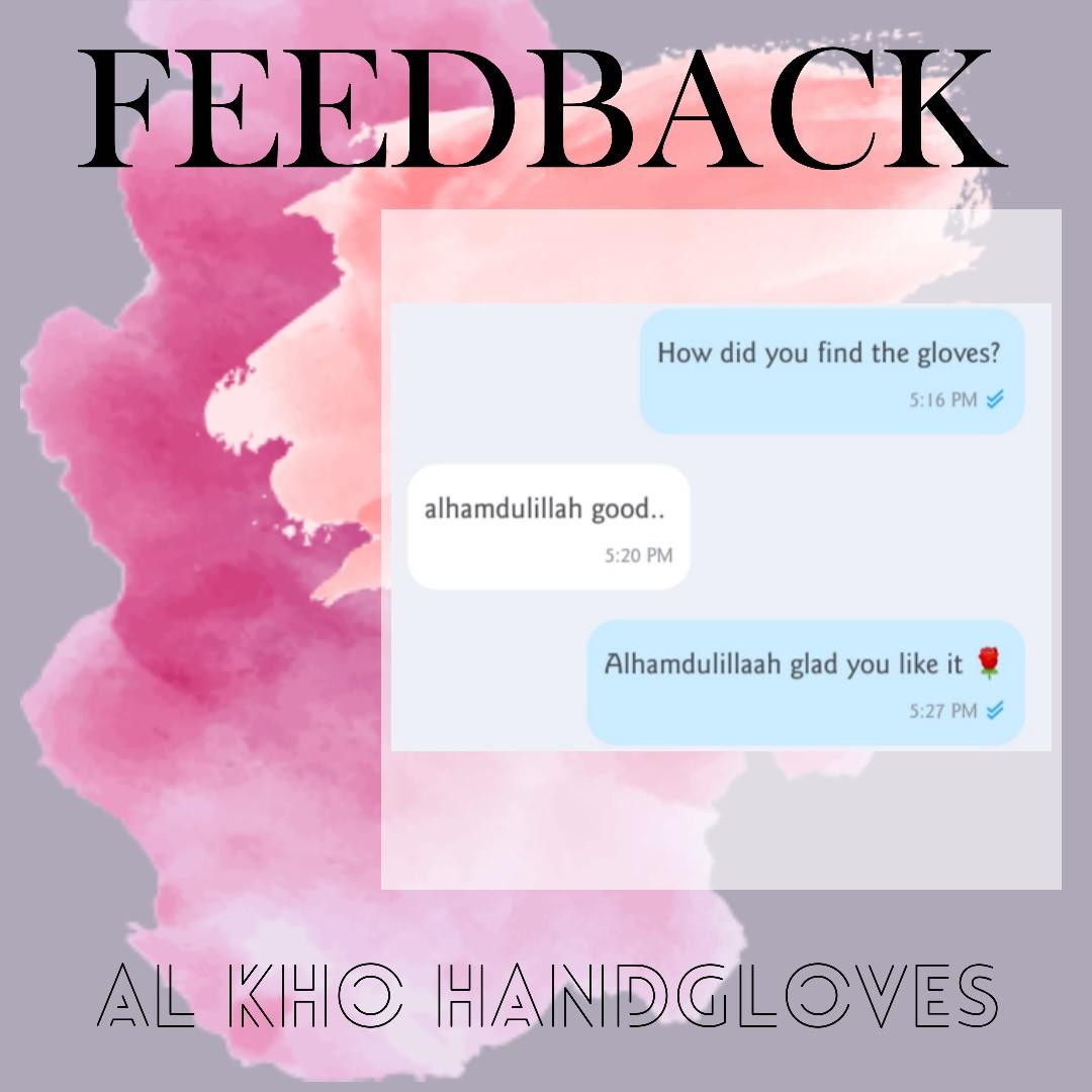 Feedback #2 (Category: Traditional & Ethnic wear) located in Singapore. Submitted by ummsaara (Listing ID 219476384, Image 3). Description: بسم اللّٰه الرحمن الرحيم Feedback @ashsholihaat.