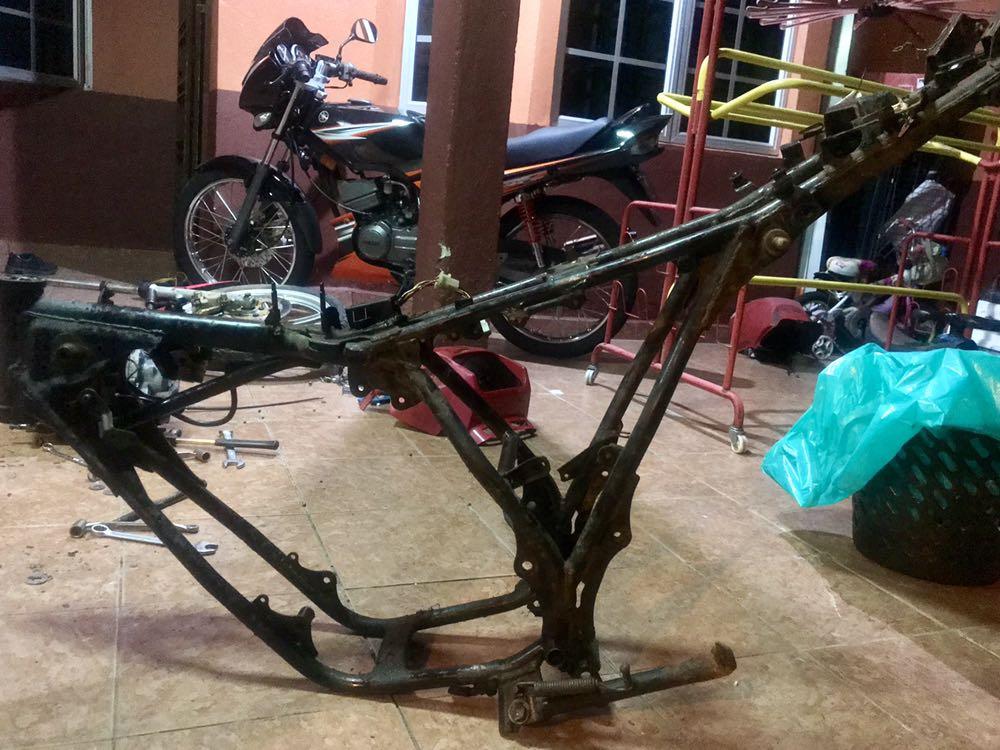 yamaha rxz chassis for sale
