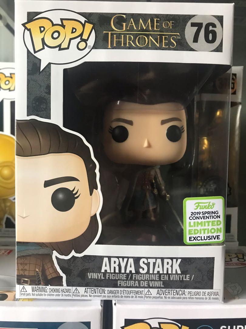arya stark funko pop 2019