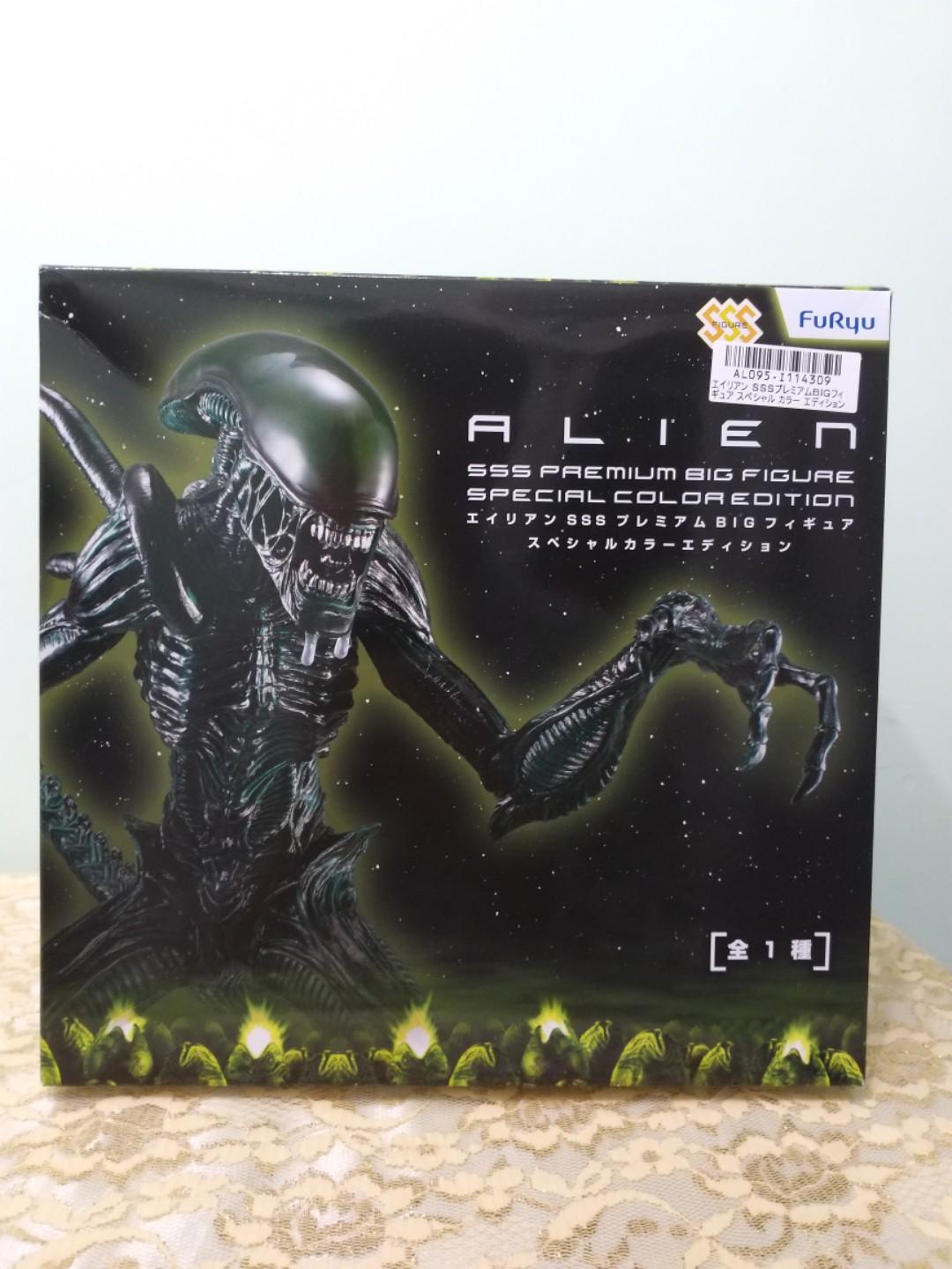 FuRyu: Alien SSS premium Big figure 異形, 興趣及遊戲, 玩具& 遊戲類