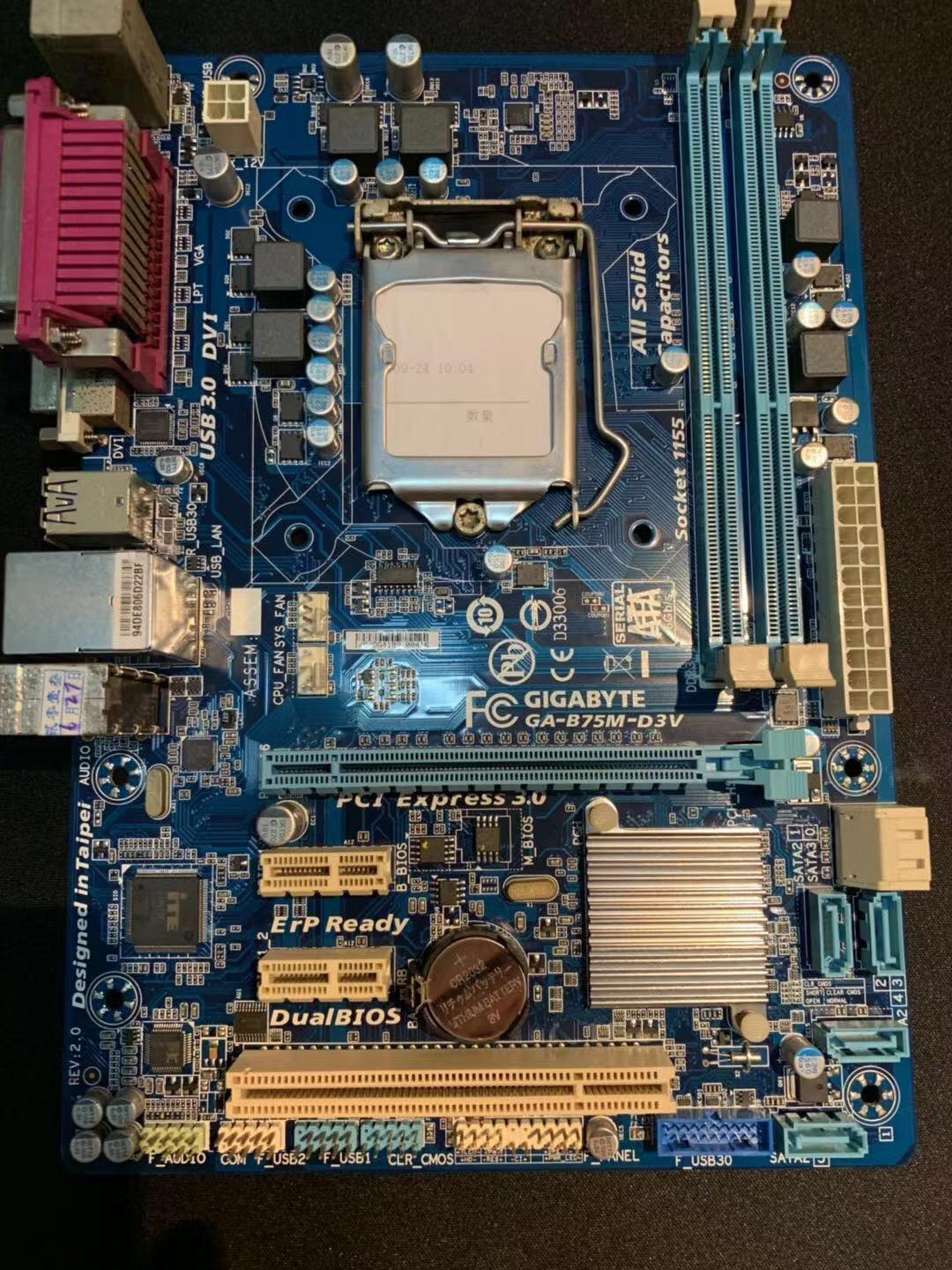 Gigabyte 5m D3v Socket 1155 Motherboard Electronics Computer Parts Accessories On Carousell