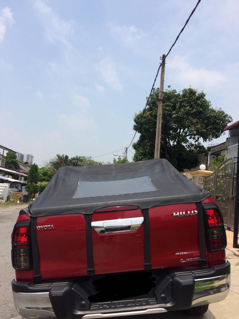 Hilux canvas cover sale