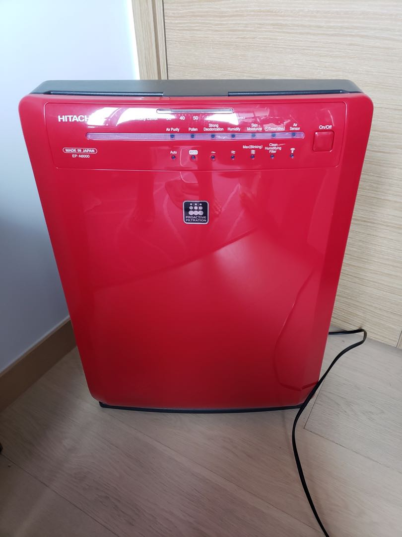Hitachi EPA6000 Air Purifier, 家庭電器, 空氣清新機及抽濕機 Carousell