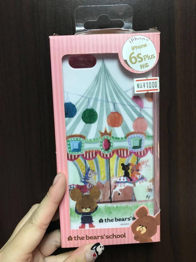 日本購入 Iphone 6 Plus小熊森林學校手機殼 手機平板 蘋果apple在旋轉拍賣