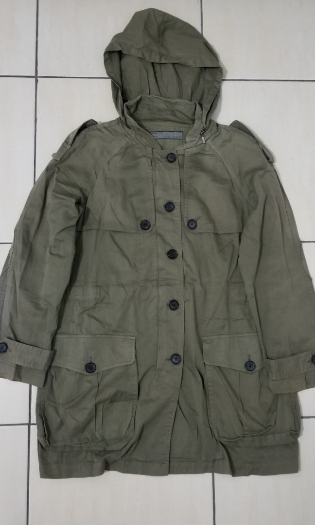 Jaket sales parka zara